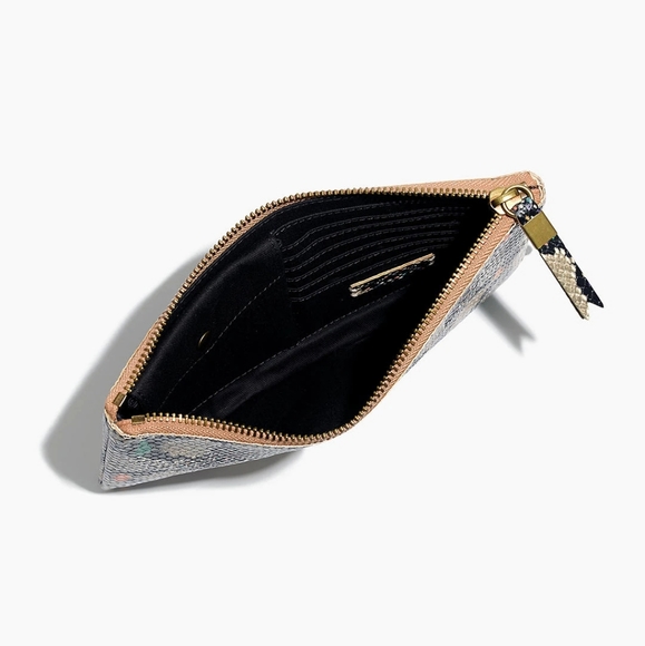 Madewell Medium Leather Pouch Clutch